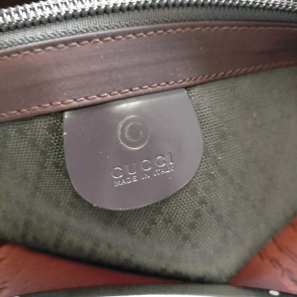 Auth Gucci Hand Bag Bordeaux Nylon #43614G31 - Picture 7 of 9